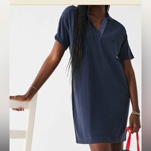 Faherty Sunwashed Pique Polo Dress